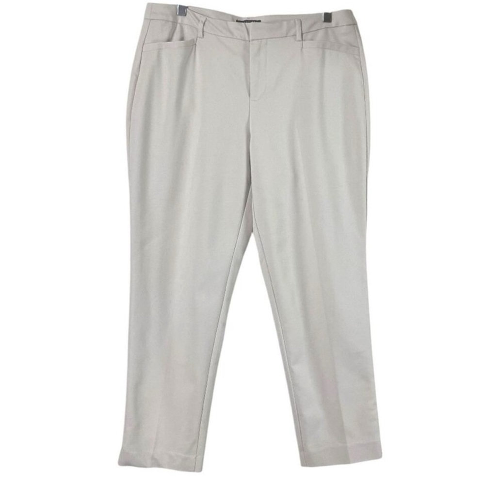 Dressbarn Signature Fit Women's Beige Dress Pants - Picture 6 of 8